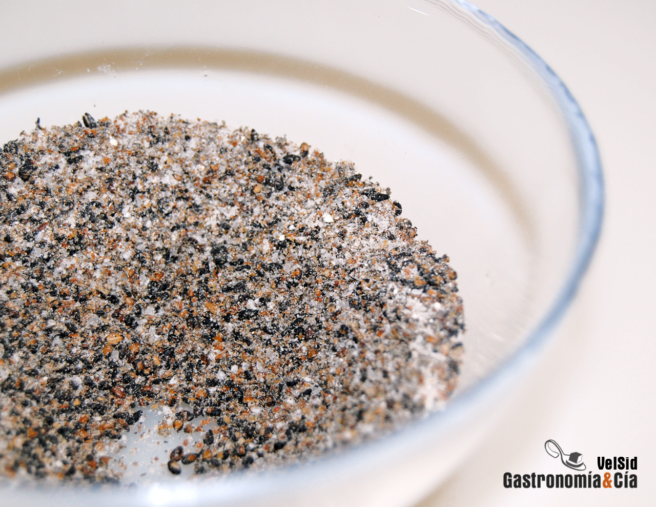 Sal de sésamo y wasabi