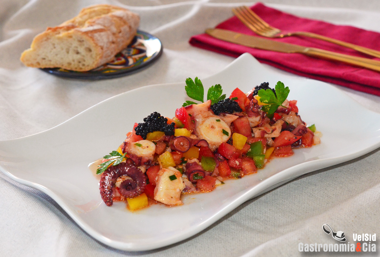 Salpicón de pulpo