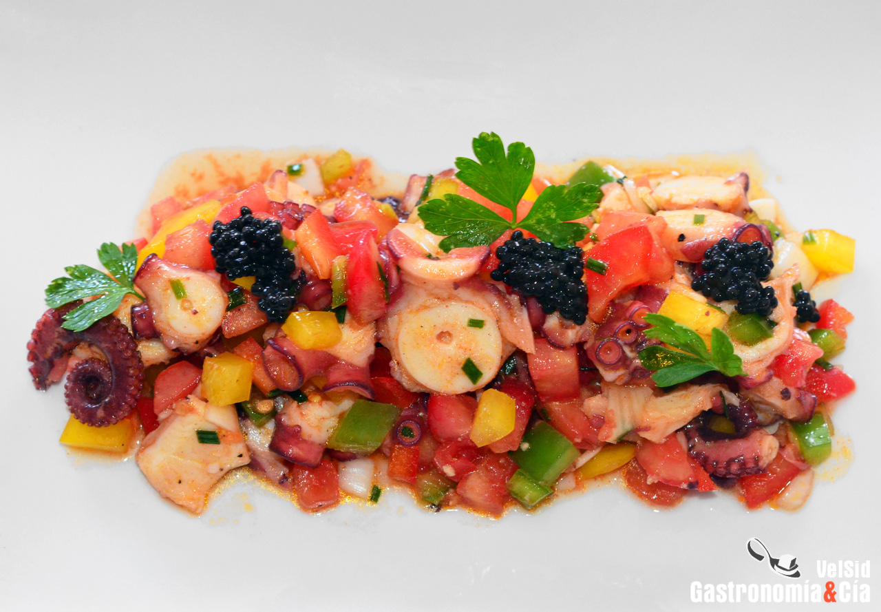Salpicón de pulpo