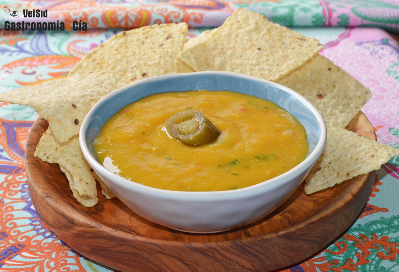 Salsa de mango para dipear y para aderezar