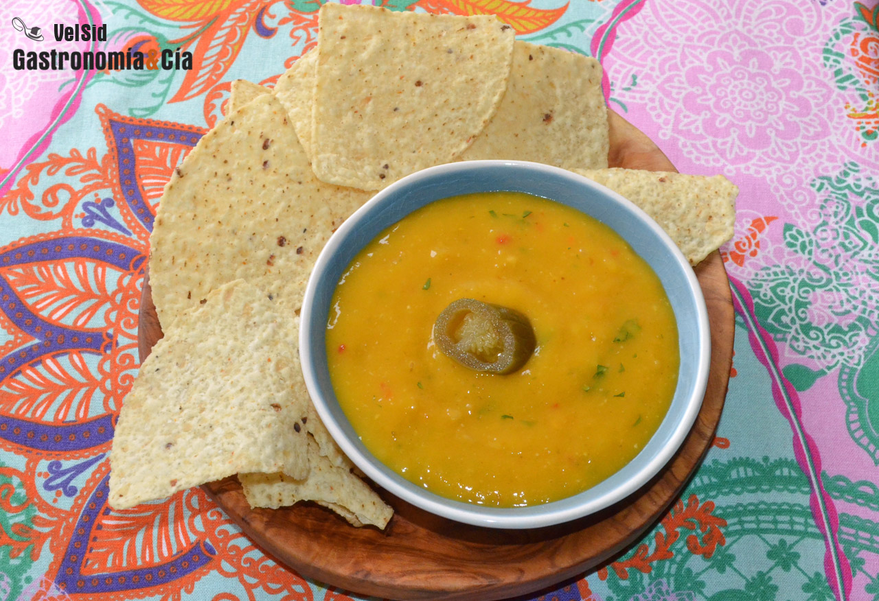 Salsa de mango para dipear y para aderezar