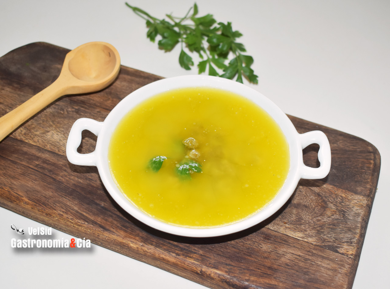 Salsa de mantequilla y limón