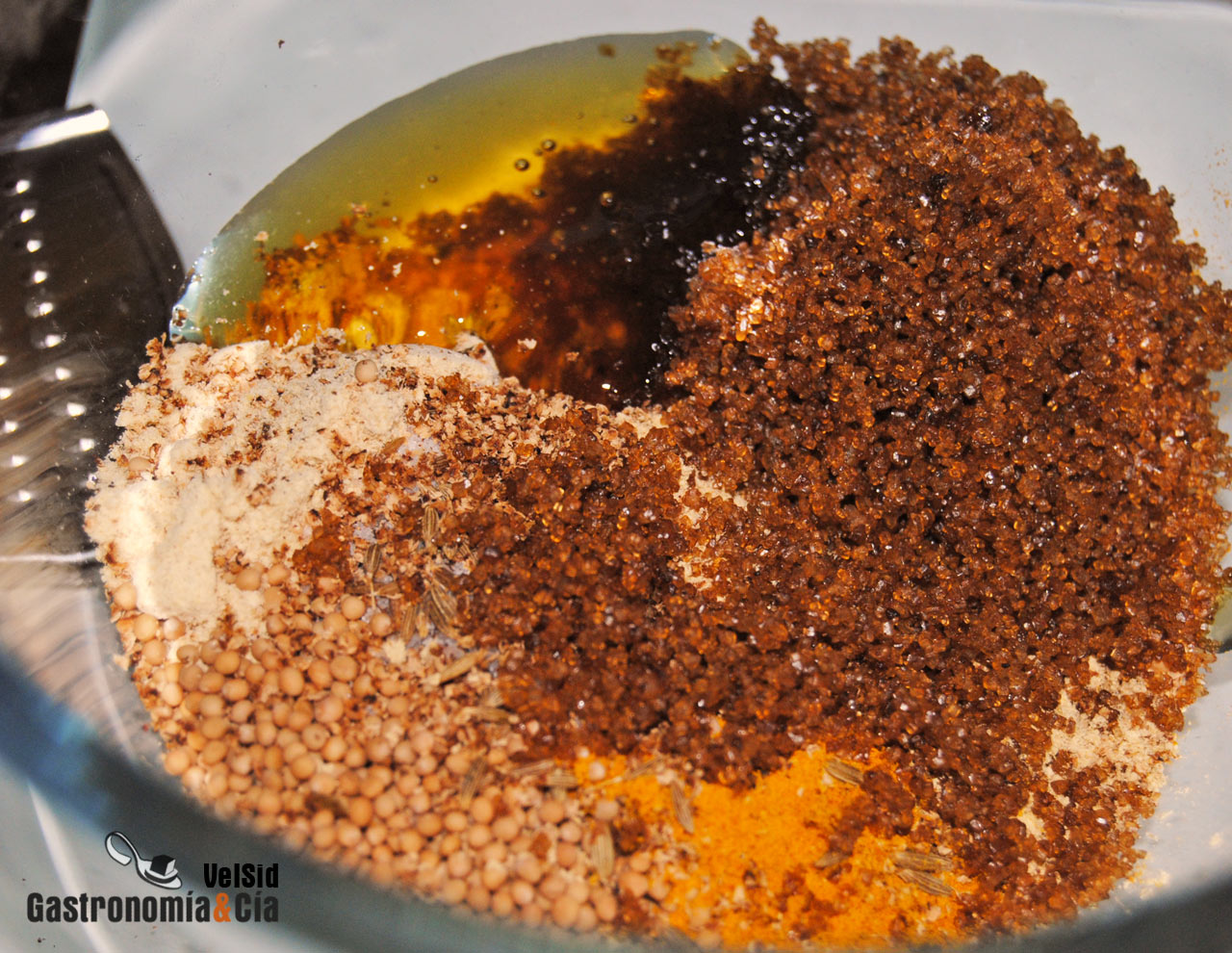 Salsa de mostaza dulce