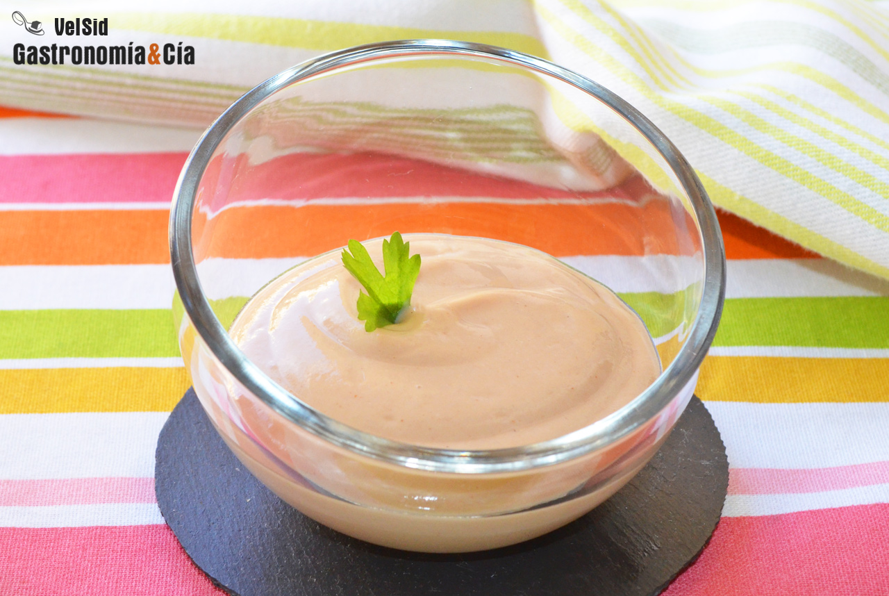 Salsa rosa para dieta