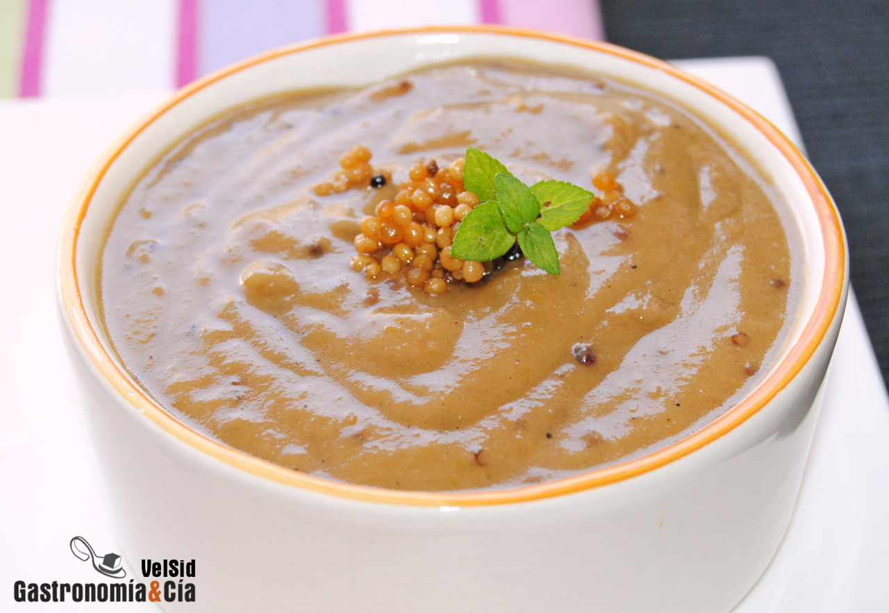 Secreto de cerdo con salsa de cerveza y miel