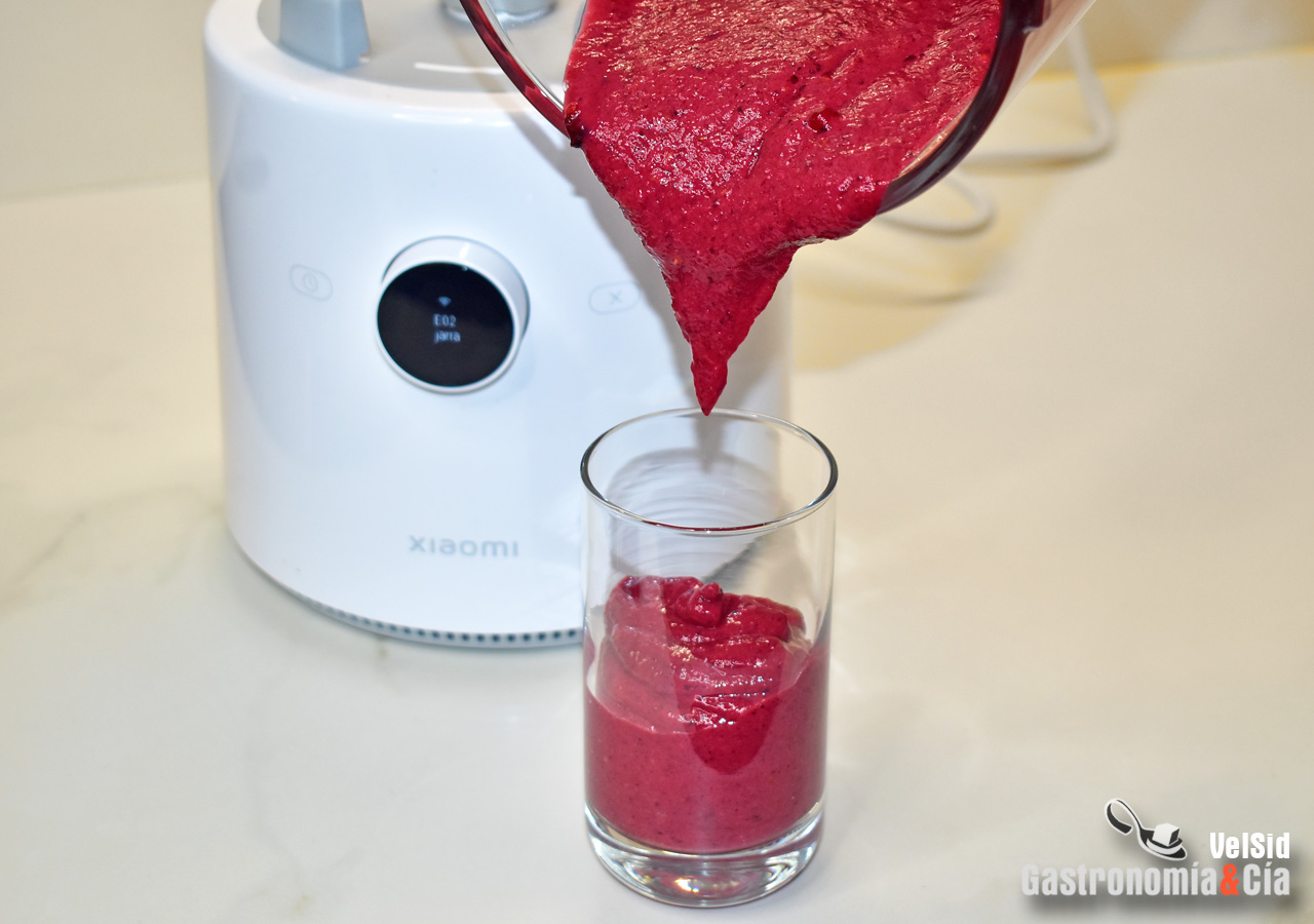 Batidora de vaso inteligente