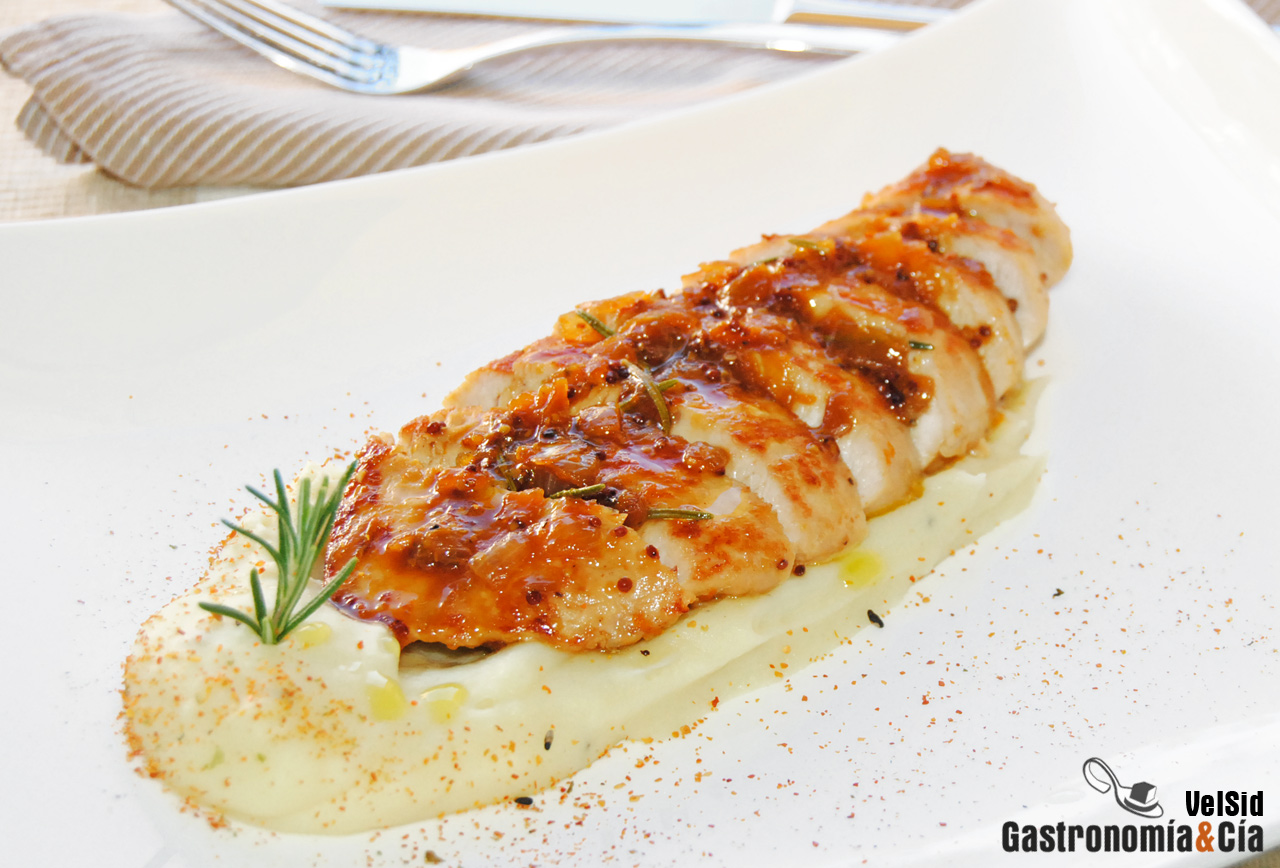 Receta de Solomillo de pavo a la naranja