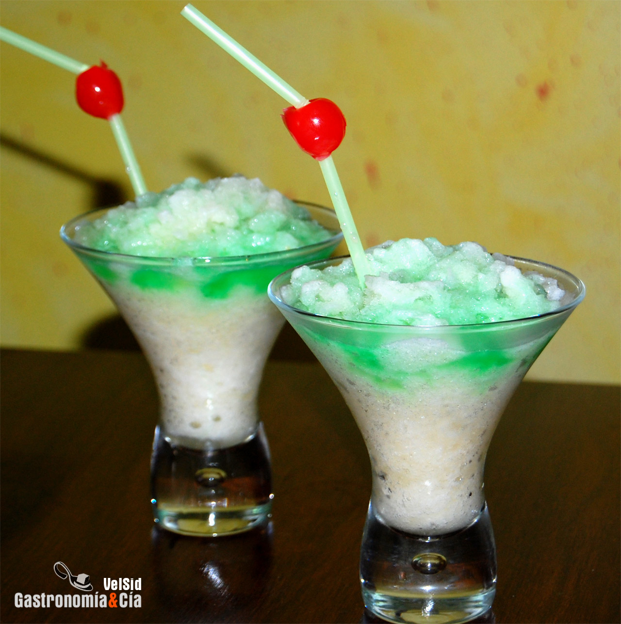 Sorbete de melón con peppermint