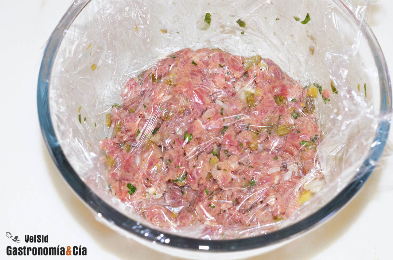 Filete o bistec tártaro