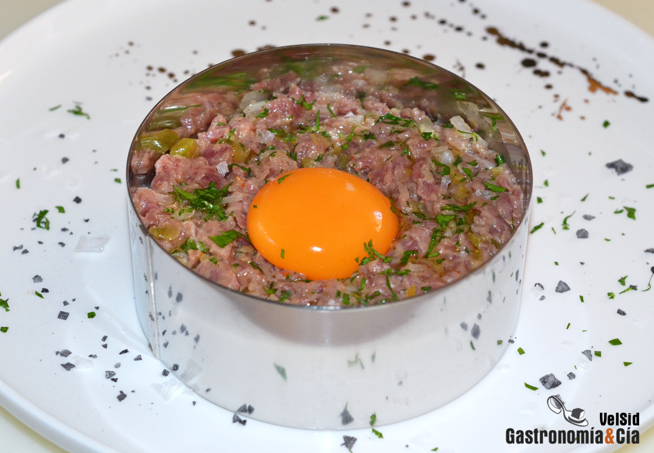 Filete o bistec tártaro