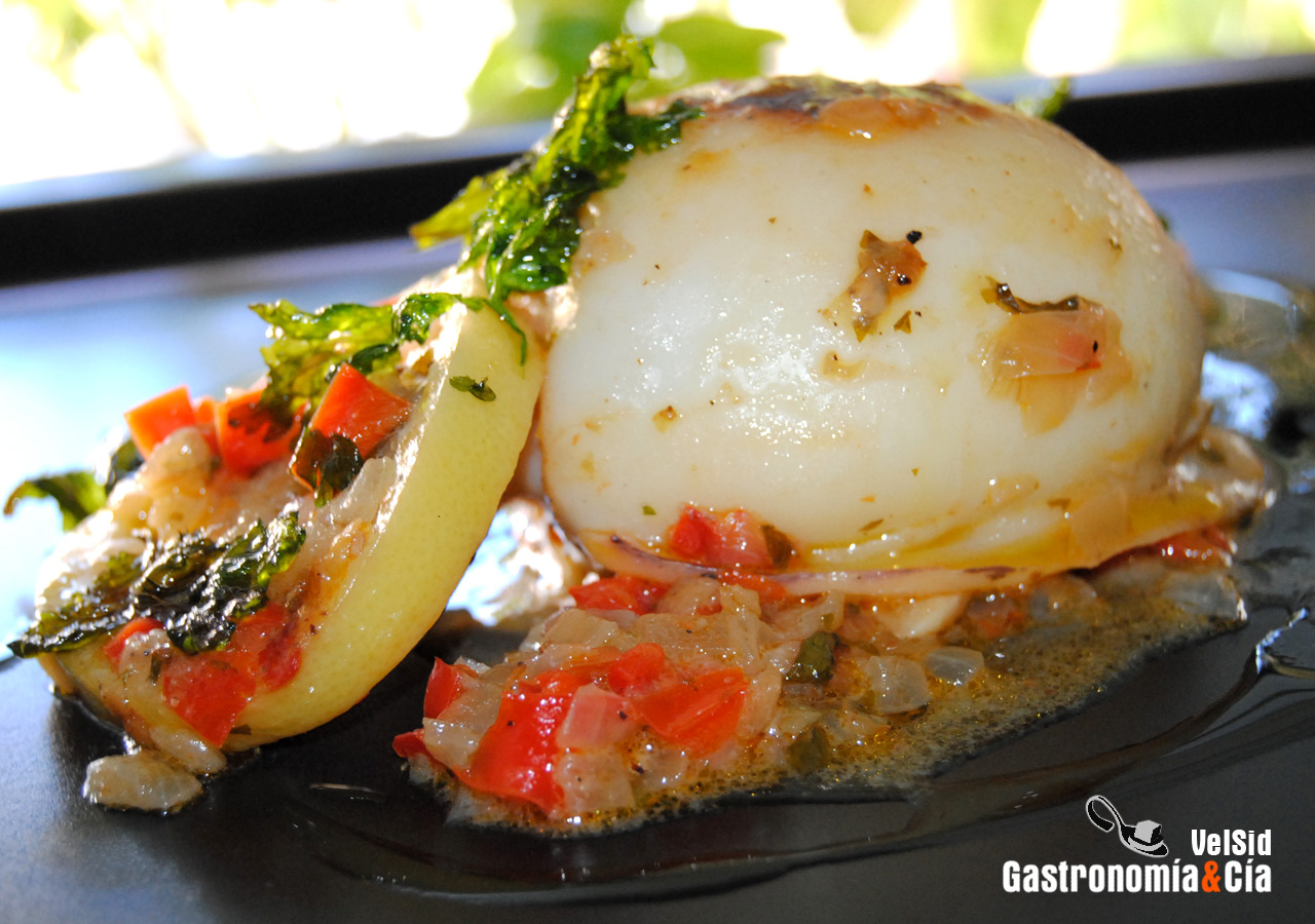 Tajine de sepia al limón