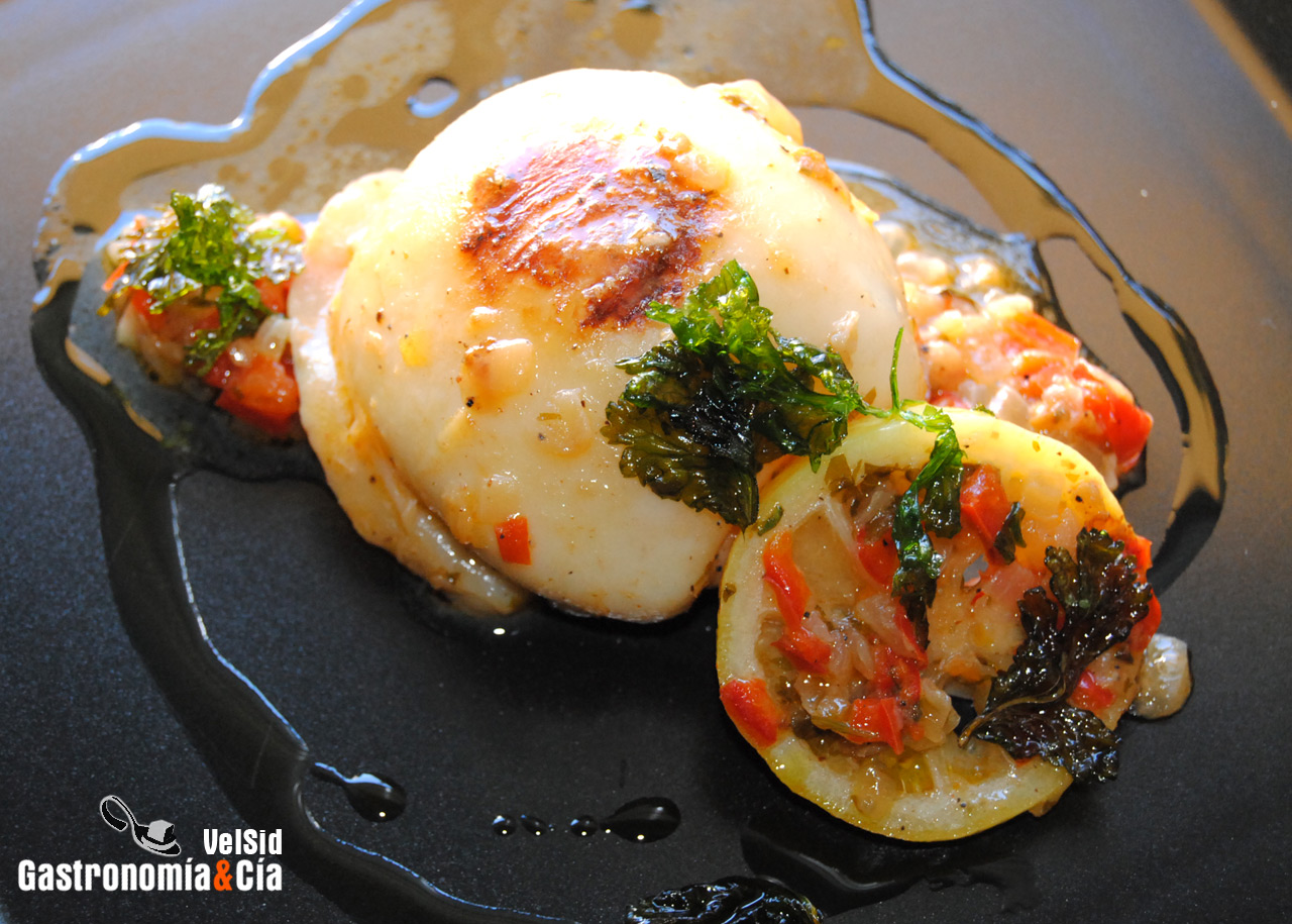 Tajine de sepia al limón