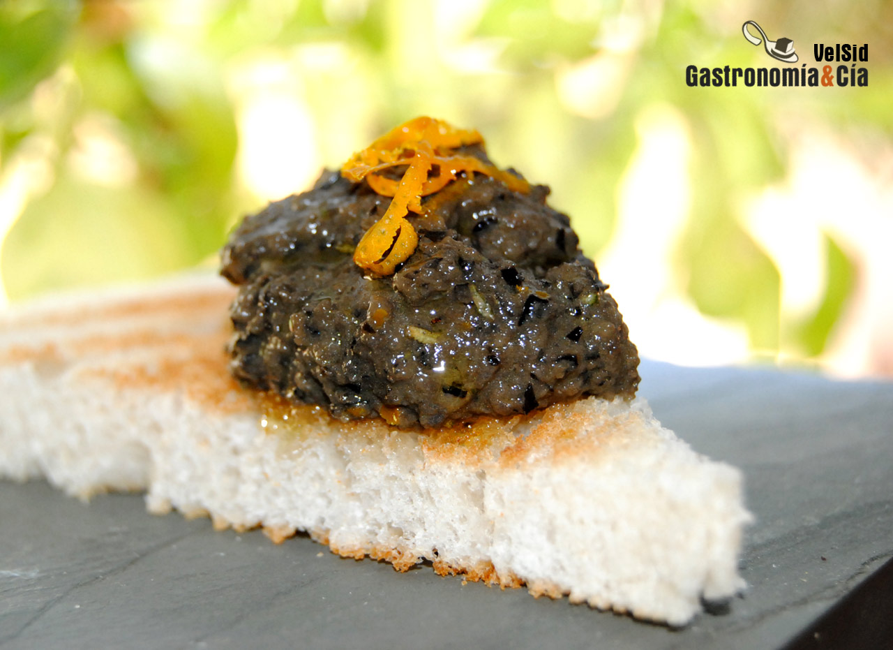 Tapenade de naranja y romero