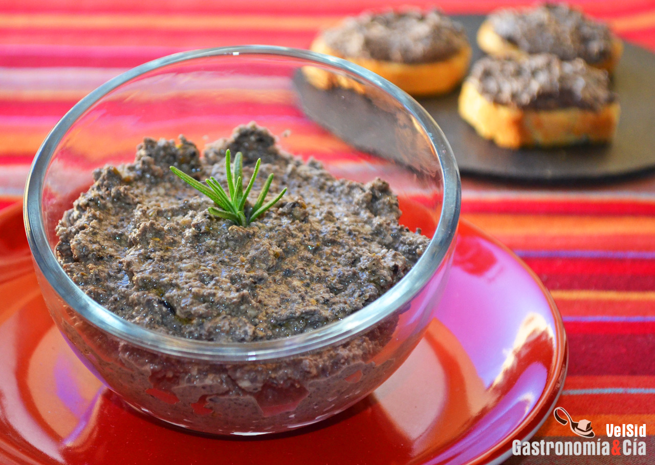 Tapenade con nueces