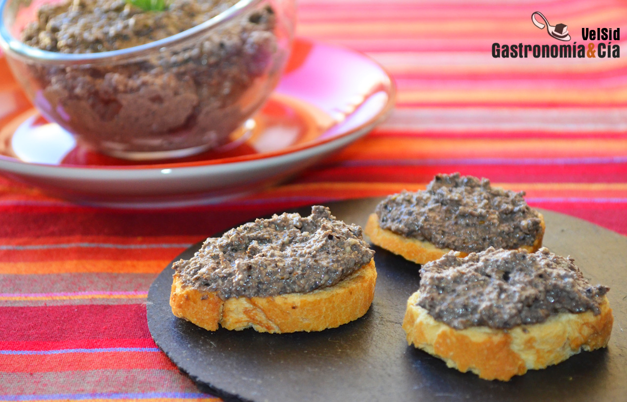 Tapenade con nueces