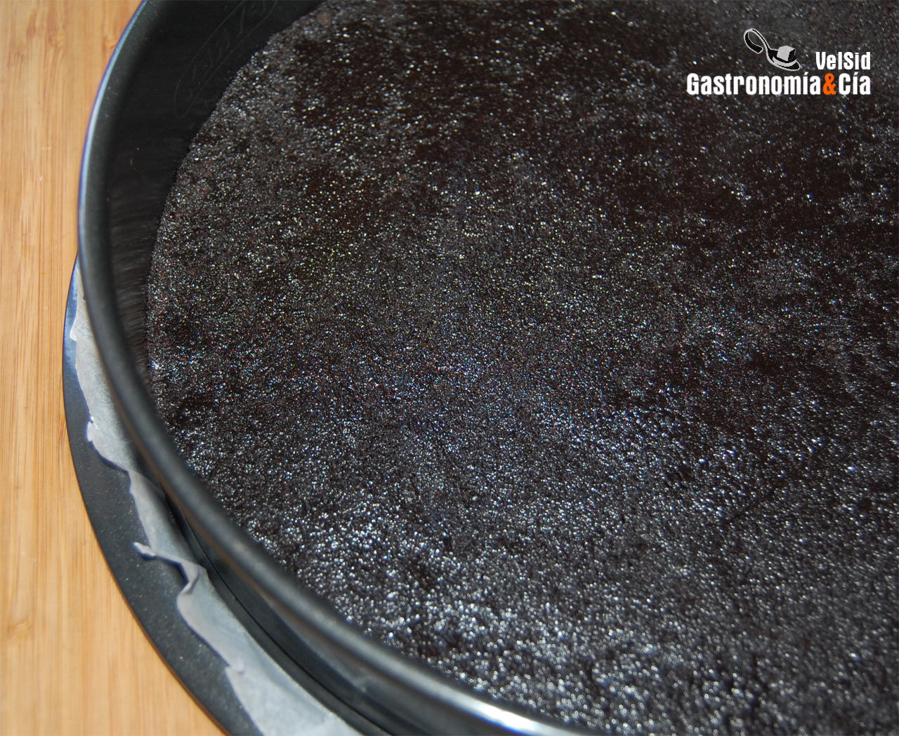 Tarta de chocolate, caramelo y nata