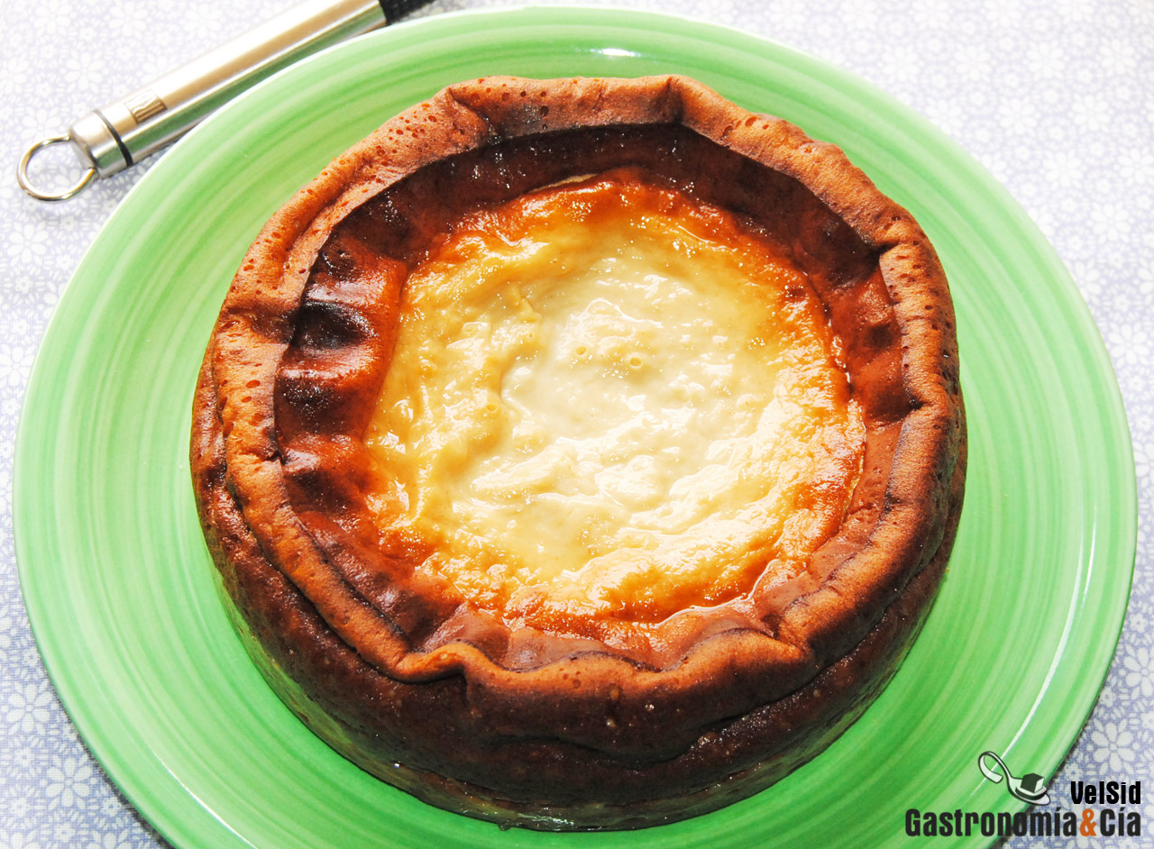 Receta de Tarta de queso fresco y chirimoya