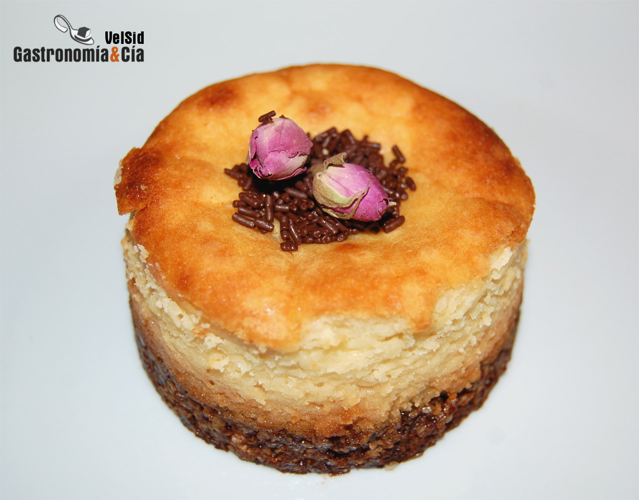 Tarta de requesón y almendras