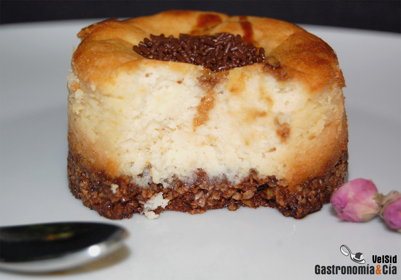 Tarta de requesón y almendras