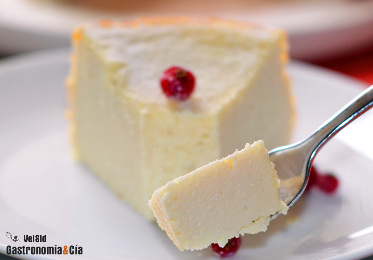 Tarta de ricotta, almendra y amaretto