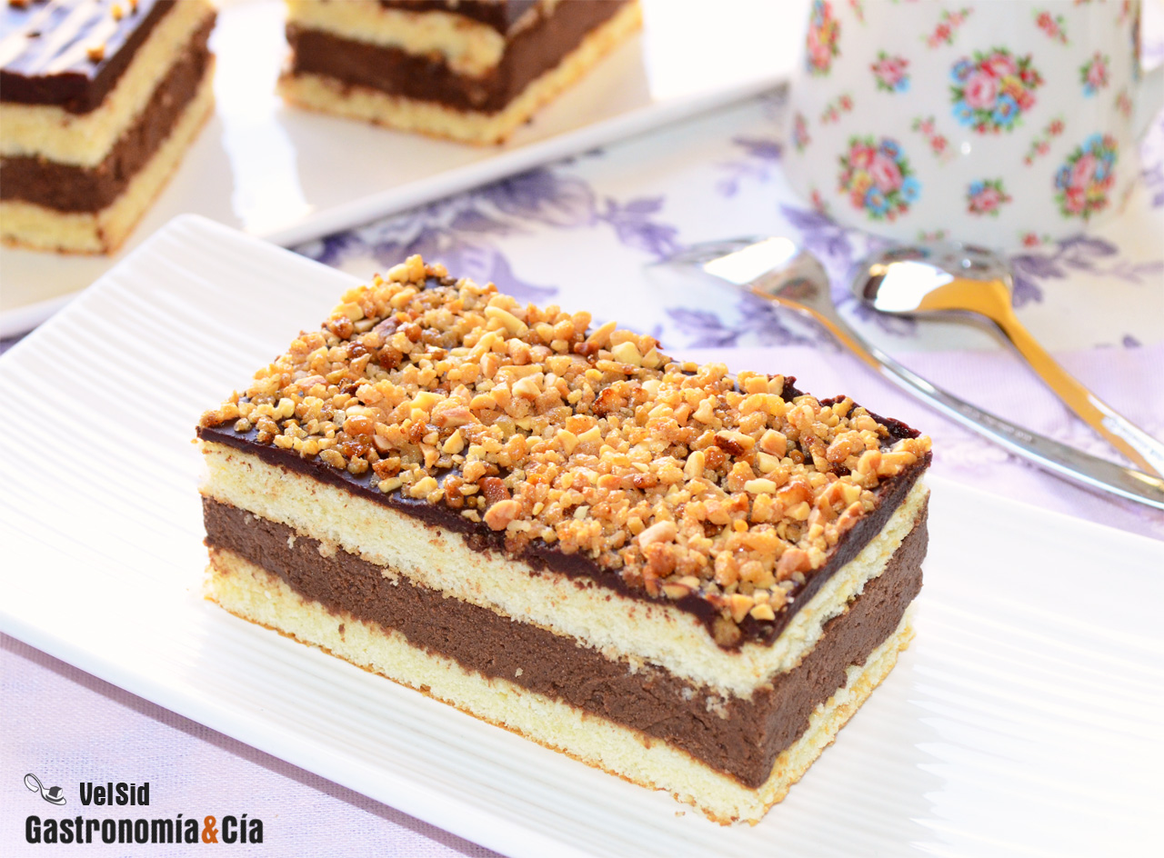 Tarta de trufa. Receta fácil