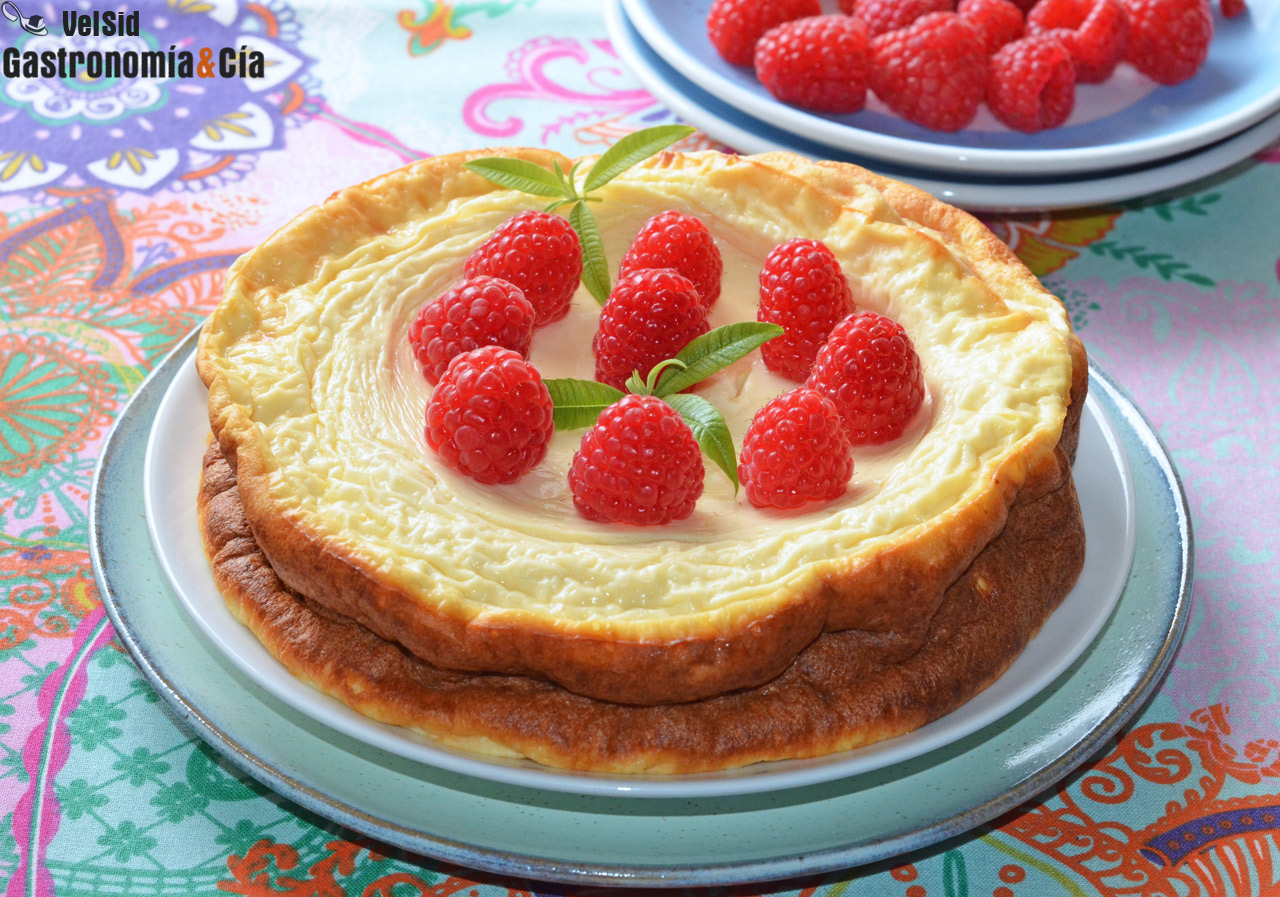 Tarta de yogur griego