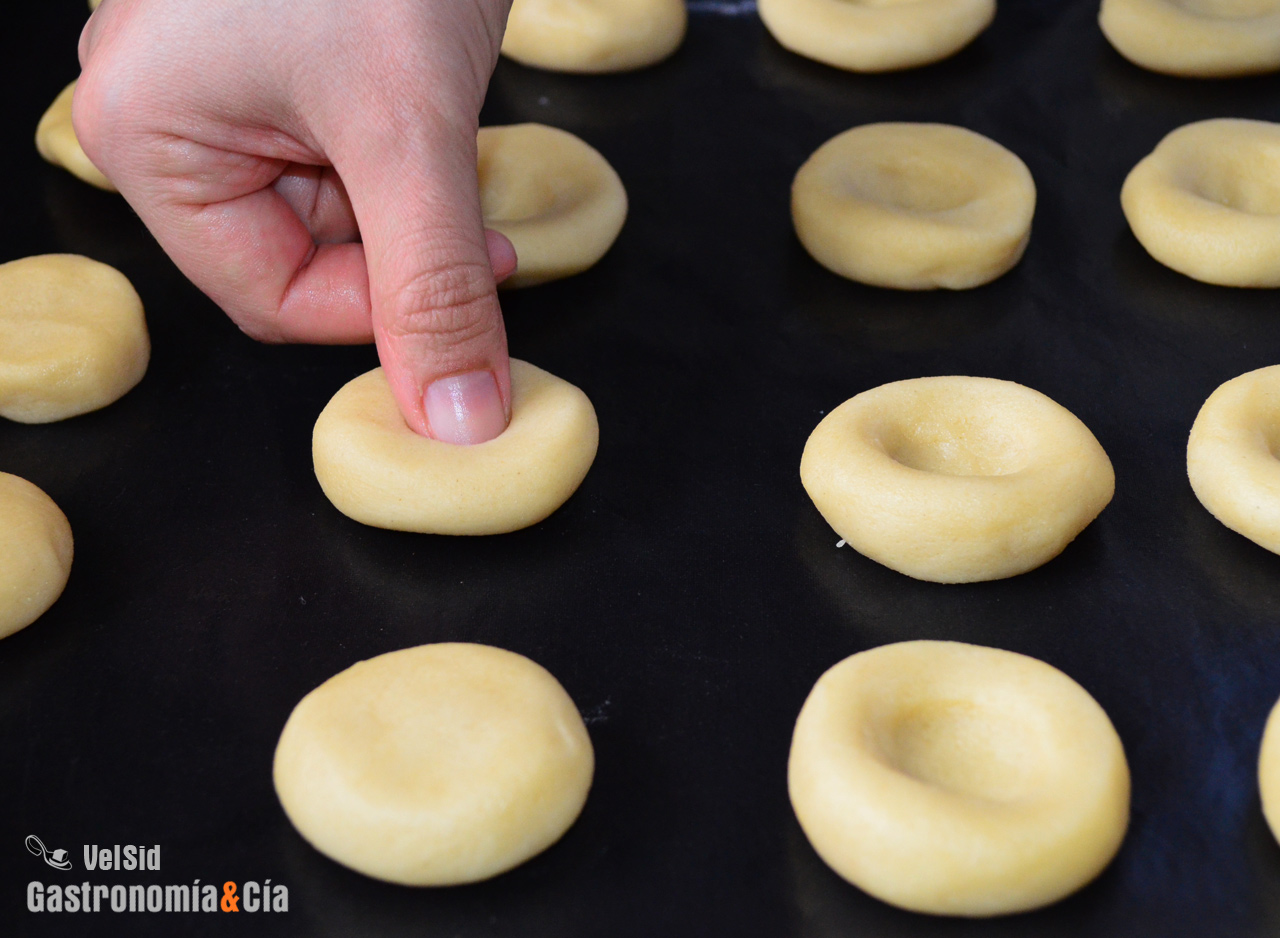 Galletas huella digital