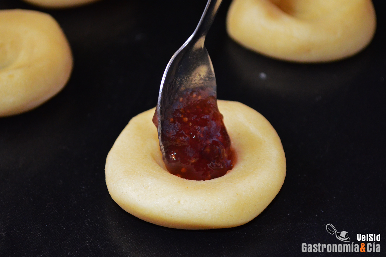 Galletas huella digital