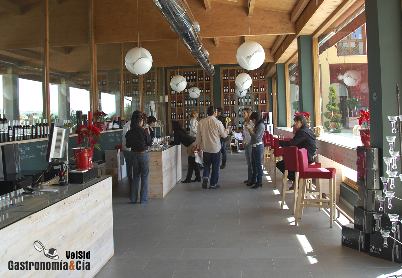 Rienda de vinos y sala de catas