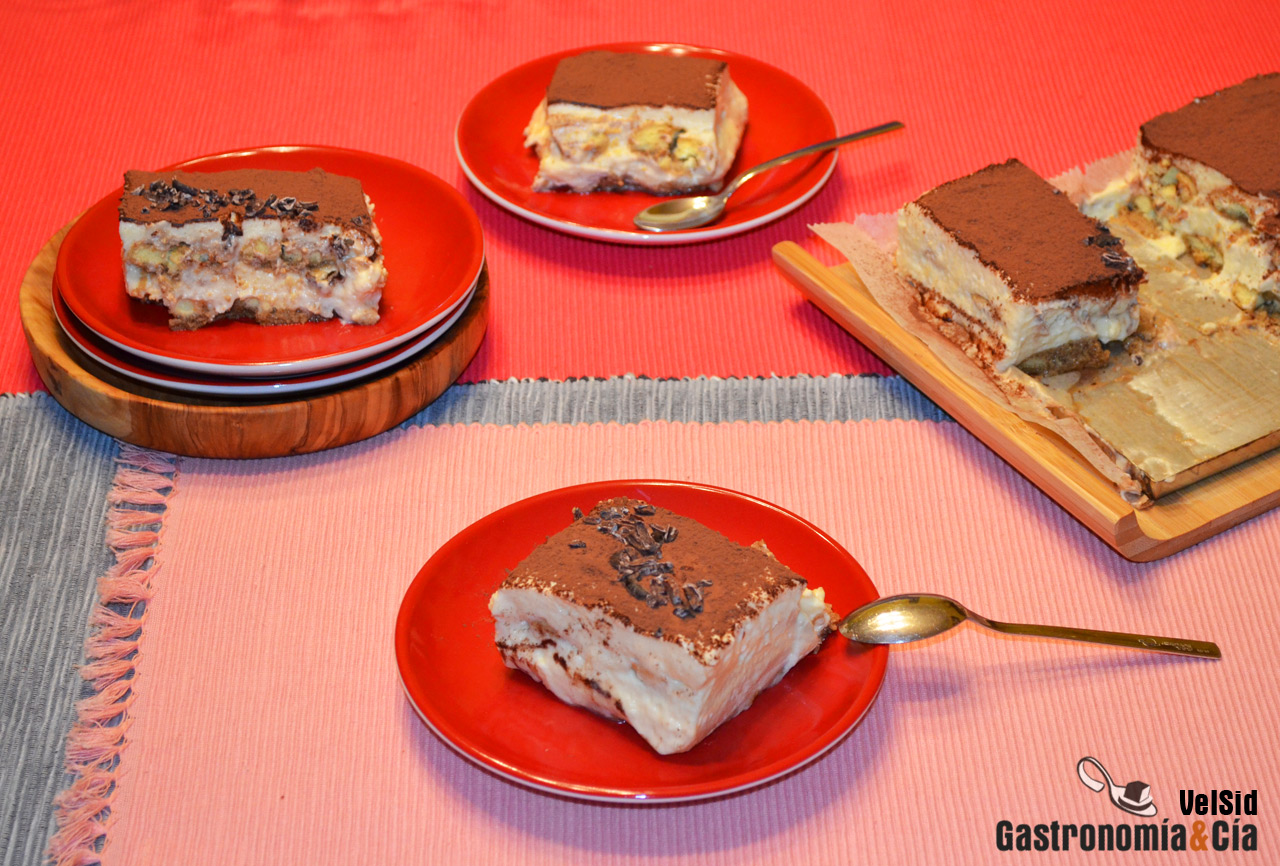 Tiramisú sin gluten. Receta casera