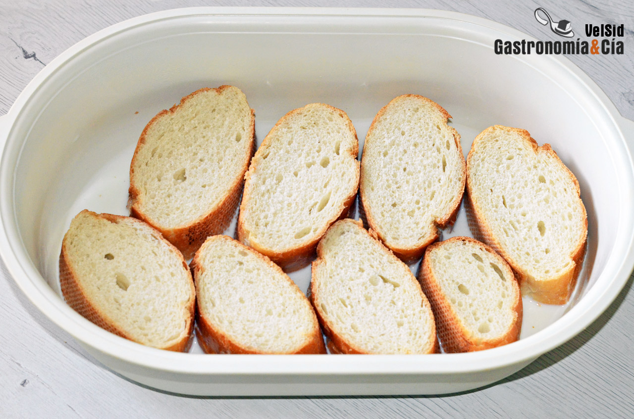 Torrijas con licor de anís