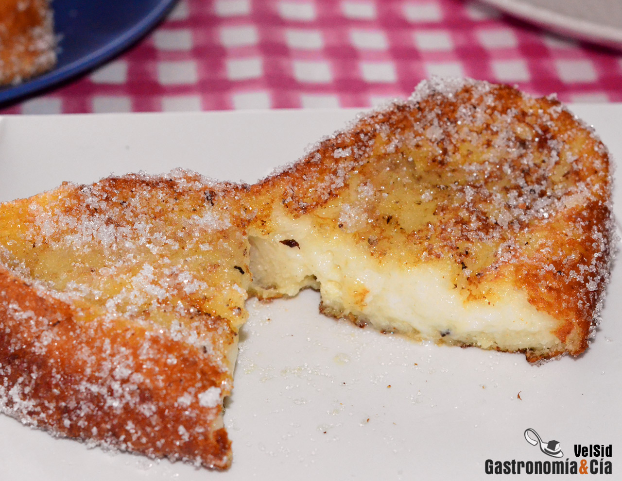 Torrijas con licor de anís