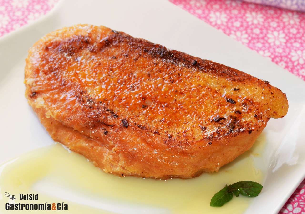 Torrijas caramelizadas