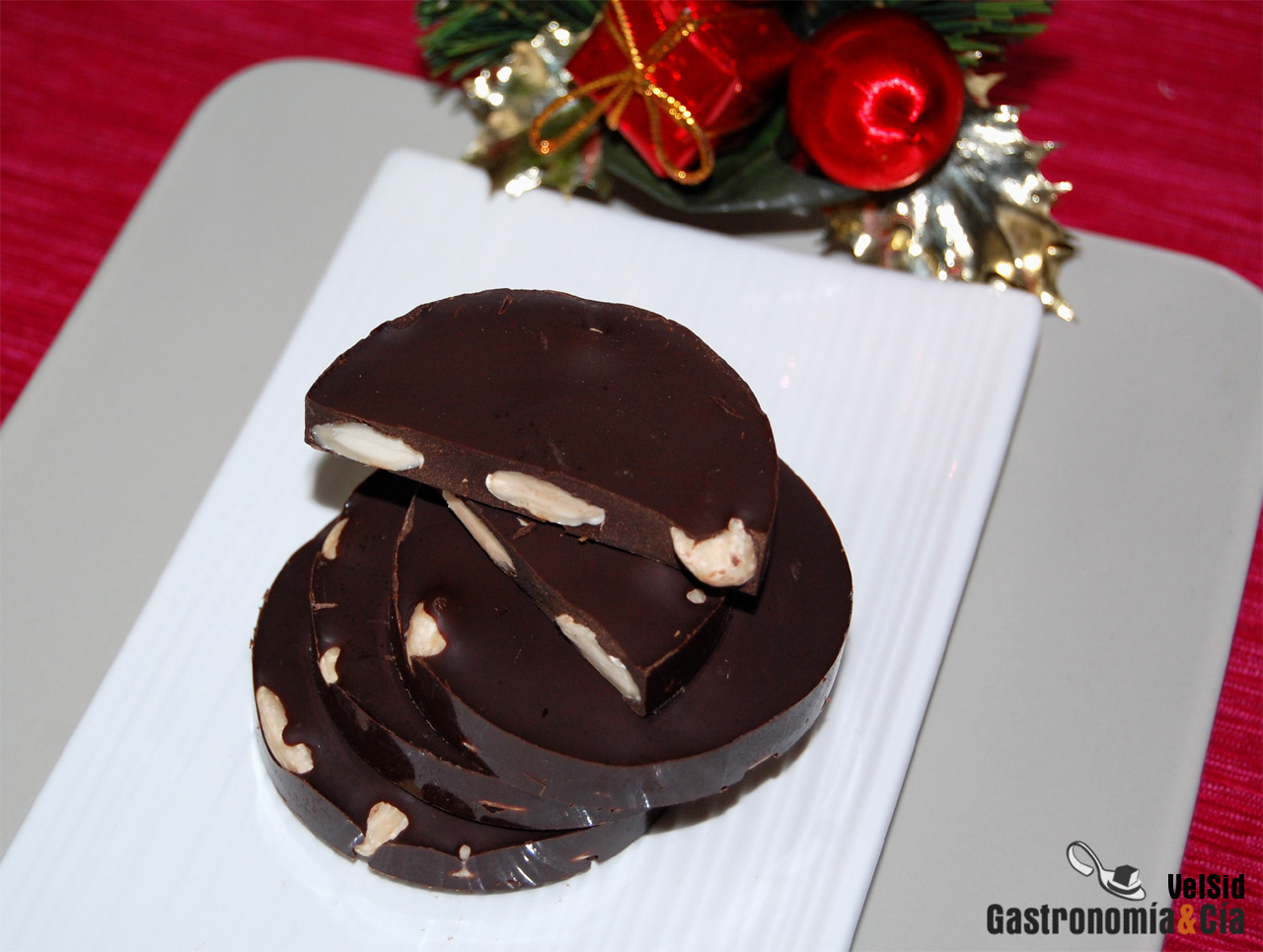 Torta de chocolate y almendras