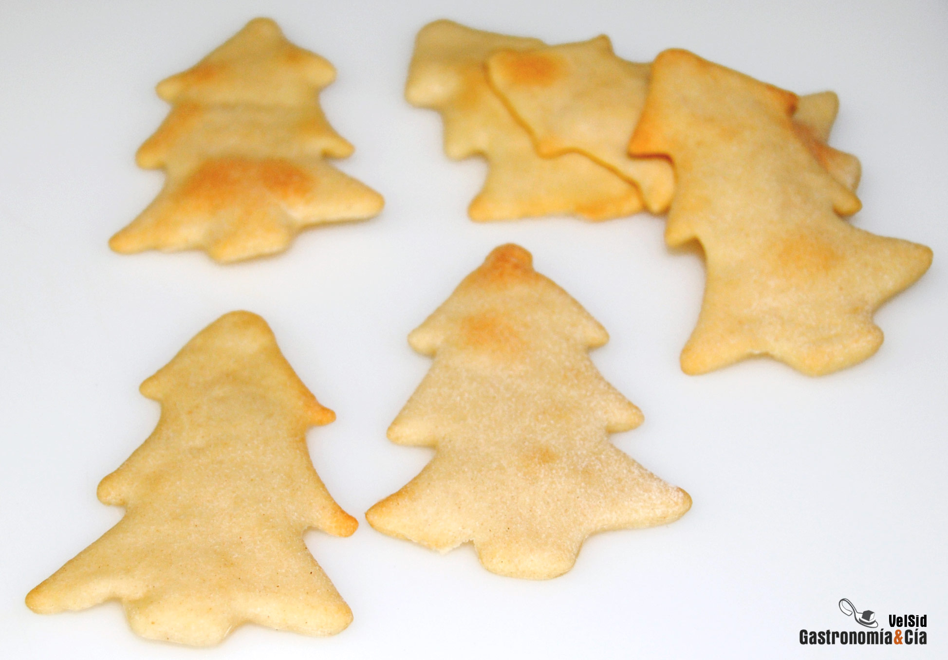 Tostadas para canapés de Navidad