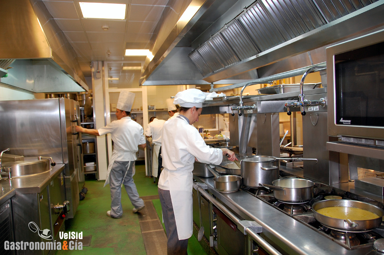 Detalle de la cocina