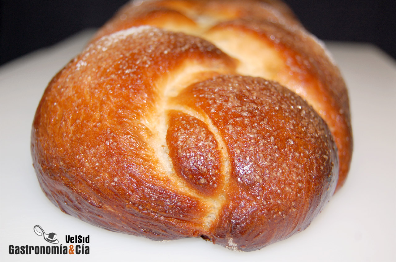 Trenza de brioche al azahar