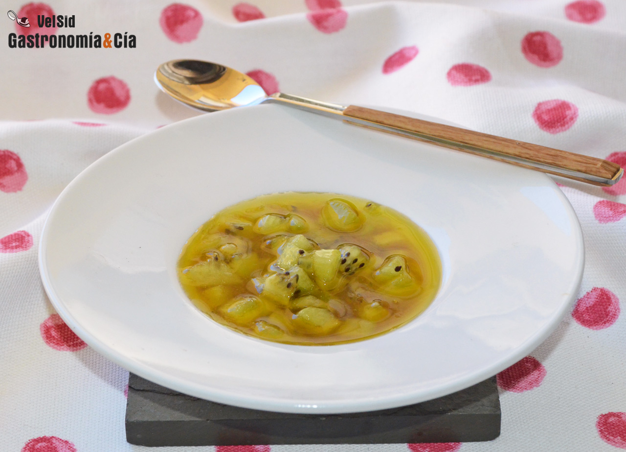 Vinagreta de kiwi, una deliciosa salsa para platos de m