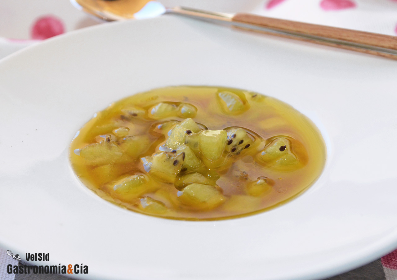 Vinagreta de kiwi, una deliciosa salsa para platos de m