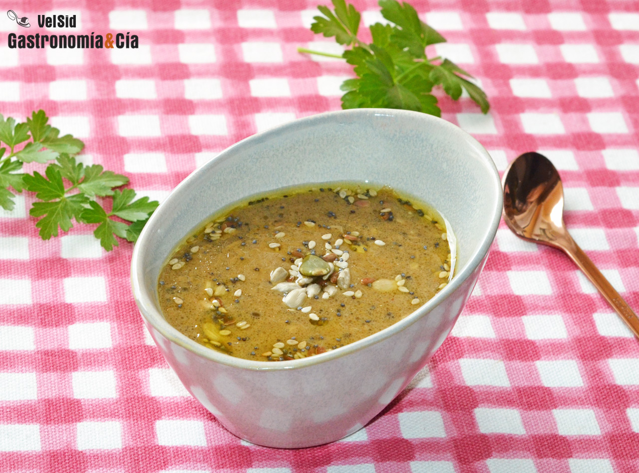 Vinagreta de semillas para ensaladas y verduras