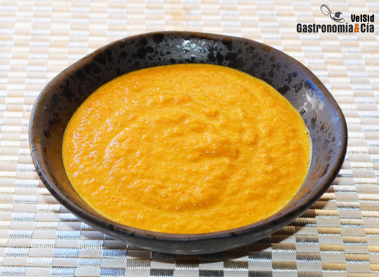 Vinagreta de zanahoria y jengibre