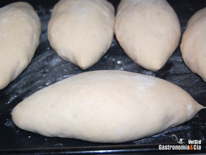Pan de centeno blanco