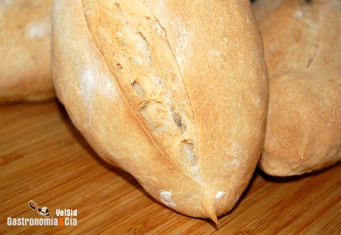 Pan de centeno blanco
