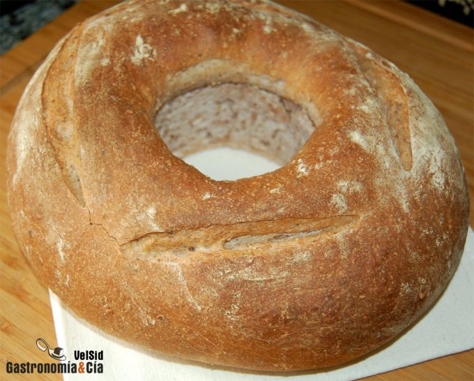 Pan de centeno y nueces