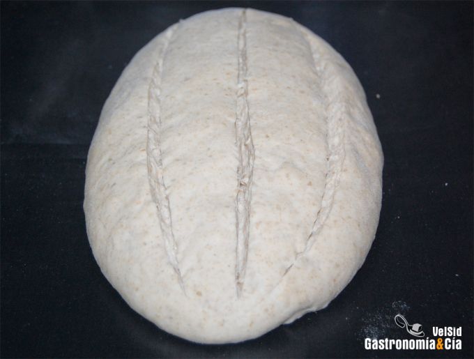 Pan de centeno integral y trigo 