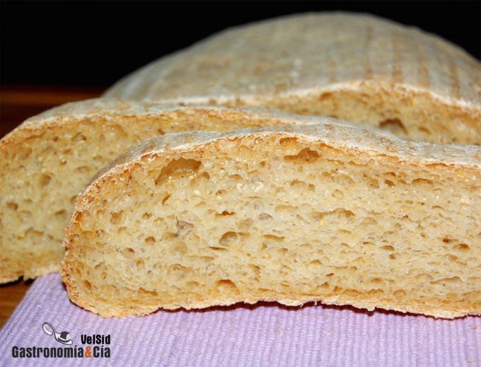 Pan con gofio de maíz