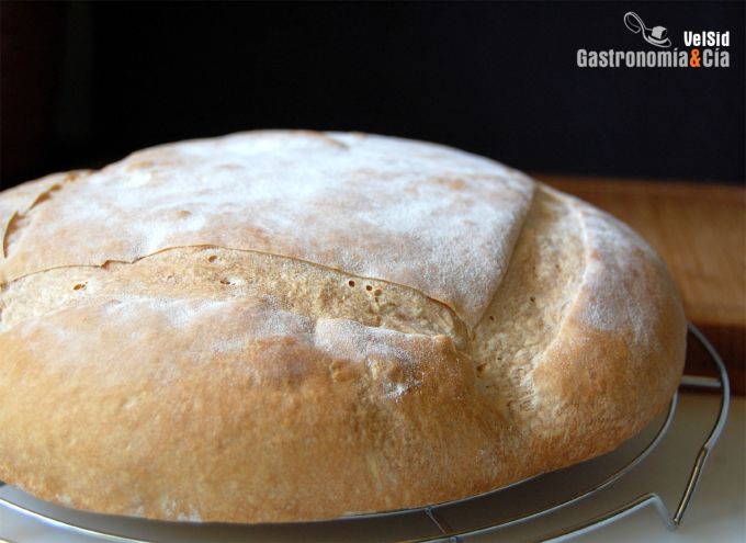 Pan con harina de fuerza Aragonesa