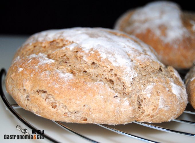 Pan de higos y manzana