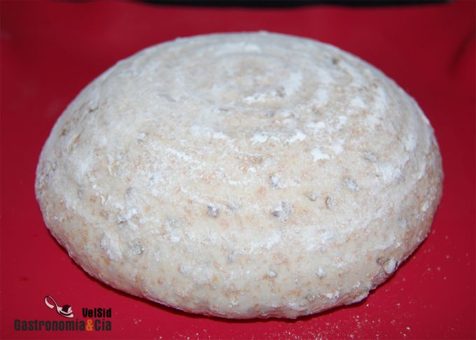 Pan integral con pipas y linaza