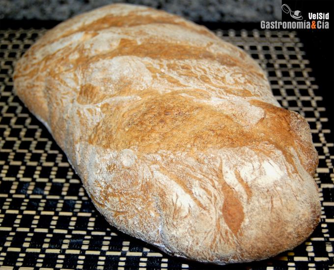 Pan con masa madre de nueve días